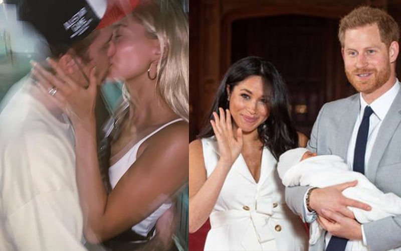 Justin Bieber Makes Out With Wife In Public; Prince Harry-Meghan Markle Receive A Special Gift From A Mumbai Dabbawala - Hollywood Wrap