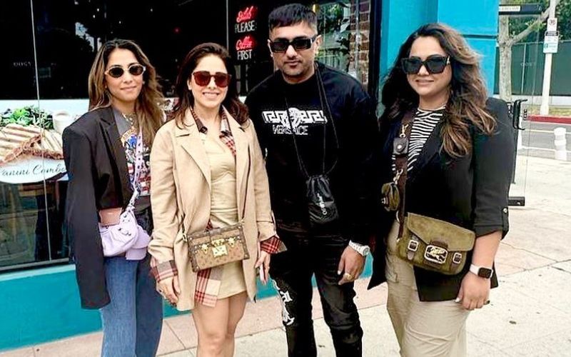 Yo Yo Honey Singh-Nushrratt Bharuccha Collaborate For The Sixth Time; Photos Of Them Posing Together In LA Go VIRAL- Take A Look