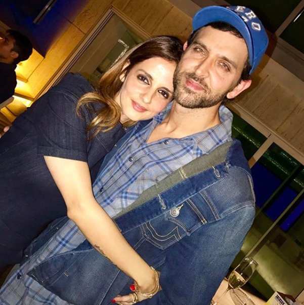 hrithik and sussanne share a cute moment