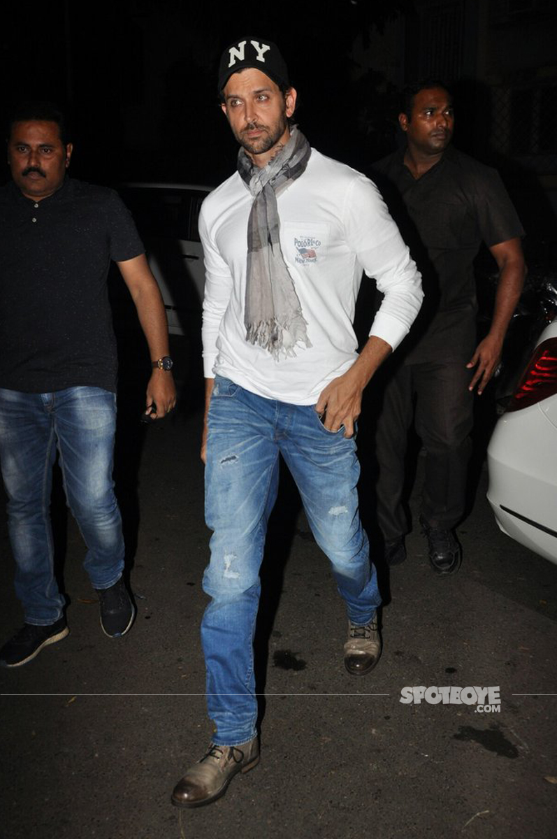 hrithik roshan in a casual look