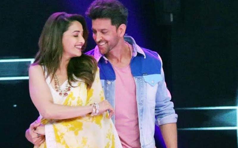 Hrithik Roshan Is A Fanboy As He Grooves With Madhuri Dixit; Says, “I Still Aspire To Be Your Hero”