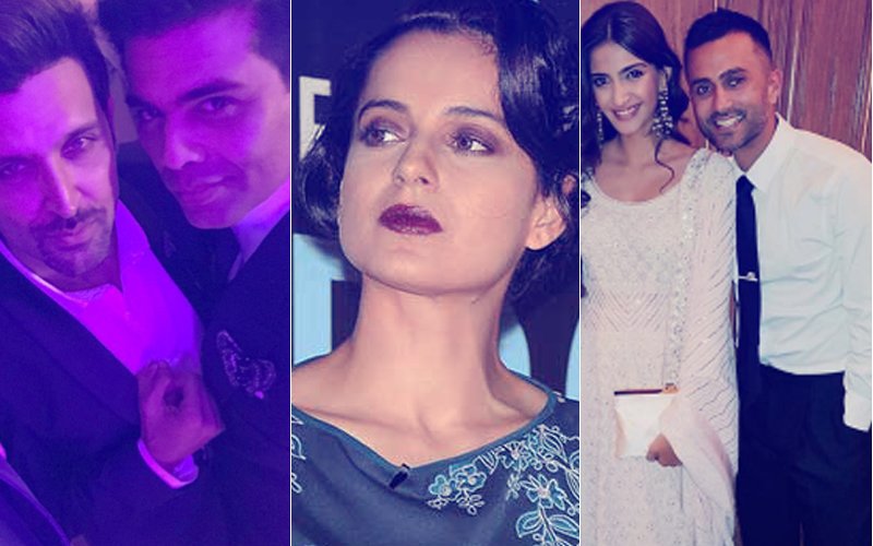 What Are Kangana's Enemies Hrithik-KJo Doing In London? Sonam & Her Boyfriend Anand Were Round The Corner!