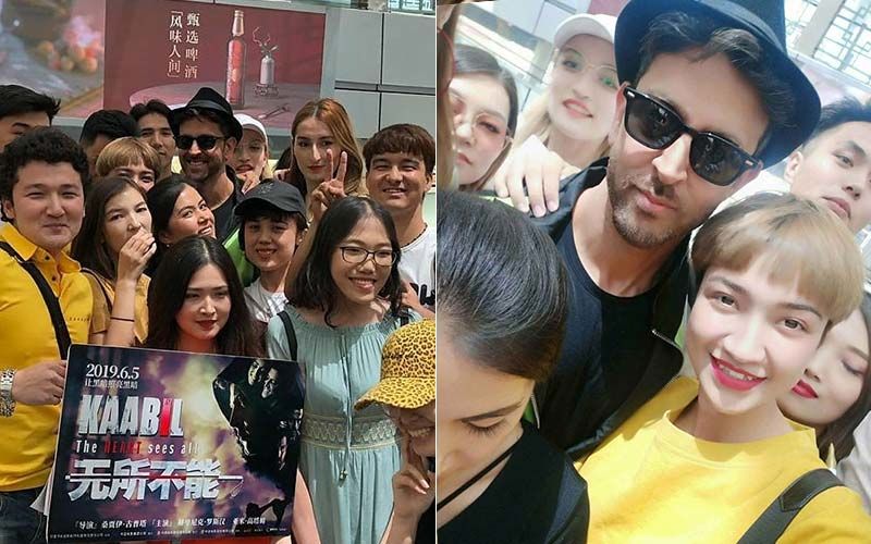 Hrithik Roshan Receives Warm Welcome On His Arrival In Beijing As Fans Go Berserk; Actor’s Excitement Doubles Up For Kaabil Premiere