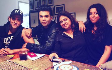 Guess What Hrithik Roshan & Karan Johar Are Celebrating With Akhtars?