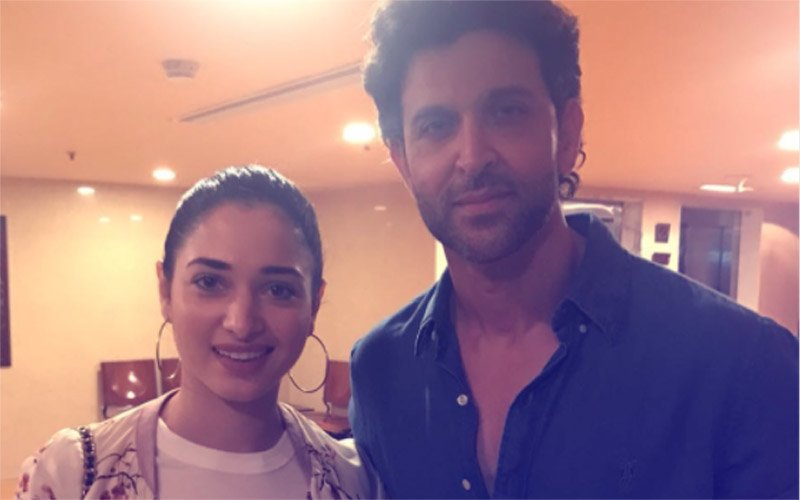 PIC: What's Cooking Between Hrithik Roshan & Tamannaah Bhatia?