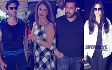 PICS: Hrithik Roshan Is Off To Goa With Sussanne Khan; Salman Khan & Katrina Kaif Leave For Greece