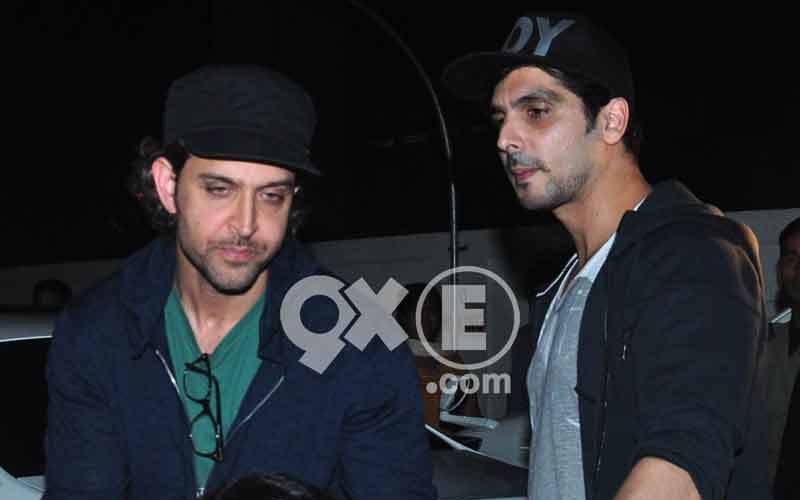 Hrithik's Movie Time With Sons