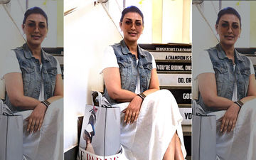 HURRAH! Cancer Survivor Sonali Bendre Springs Back Into Action, Resumes Shooting!