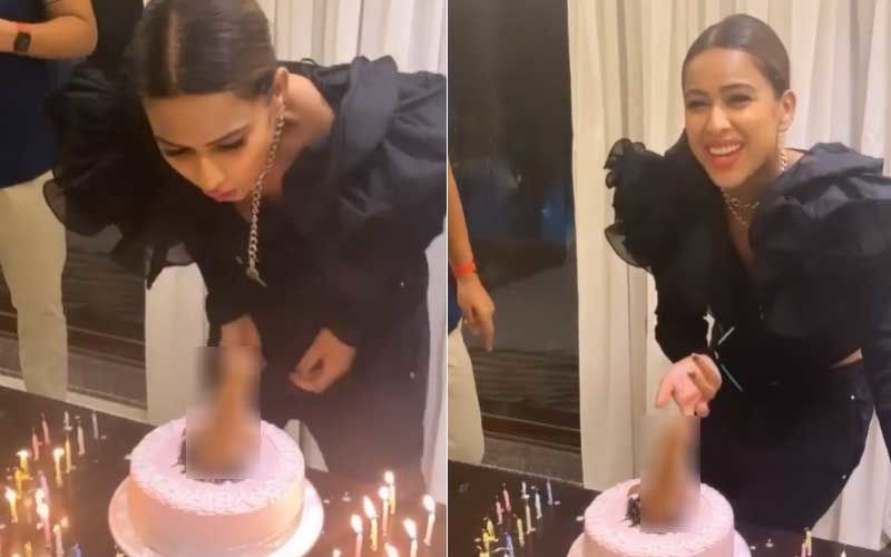 800px x 500px - Nia Sharma Receives Massive Criticism For Cutting D*ck Shaped Cake On 30th  Birthday; Actress Gives Back In Style As Netizens Call Her 'Vulgar' And  'Shameless'