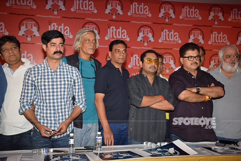 iftda press conference in support of padmavati maker sanjay leela bhansali