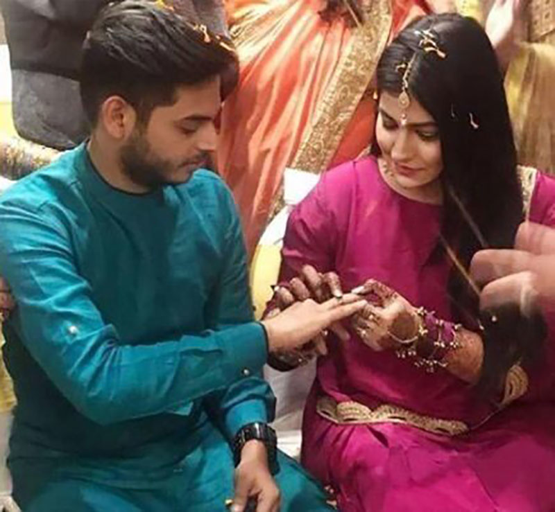 Sidharth Sagar Subuhi Joshi Engagement