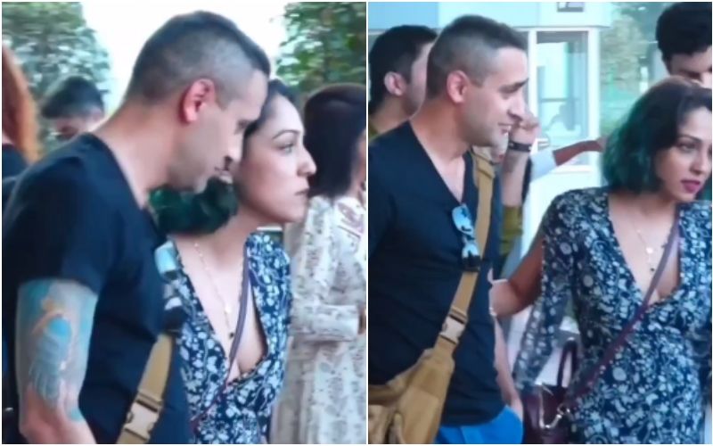 VIRAL! Imran Khan Gets SPOTTED Hand-In-Hand With Alleged Girlfriend Lekha Washington; Sparks Dating Rumours AGAIN- WATCH