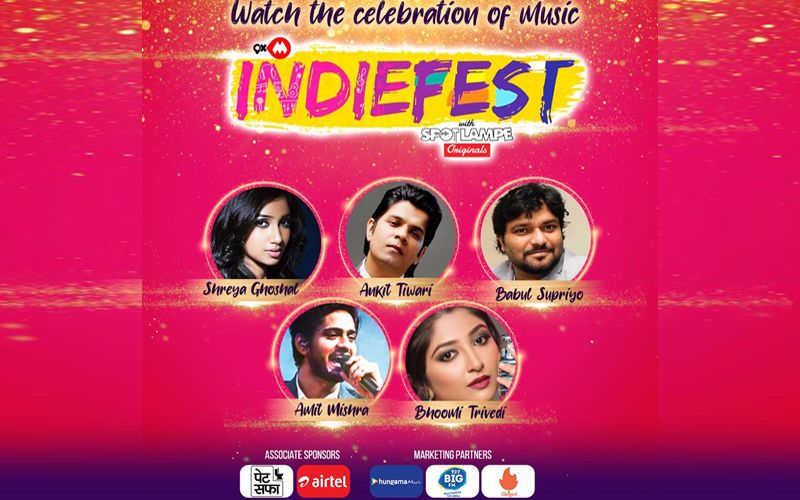 9XM Indiefest With SpotlampE Originals - 5 Original Tracks By Top Bollywood Singers To Make The Festive Season More Special