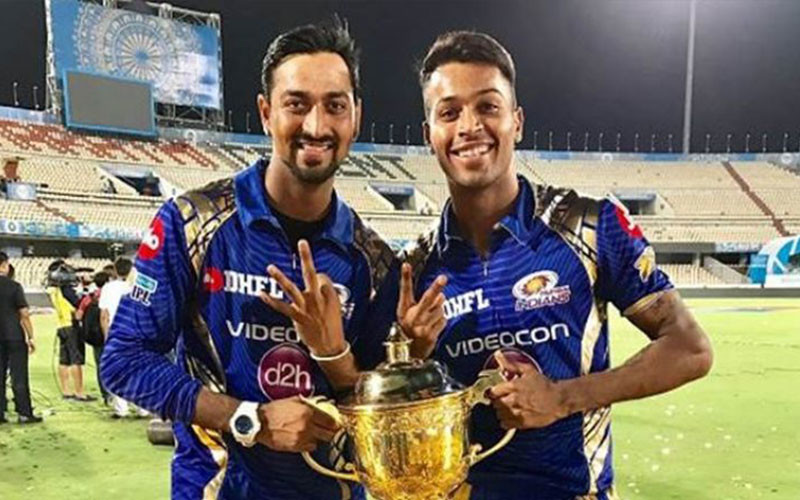 Hardik Pandya and Krunal Pandya