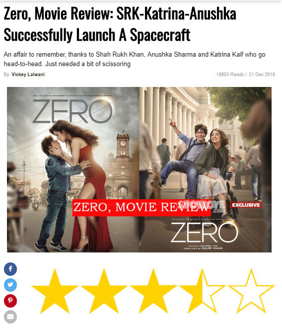 zero movie review