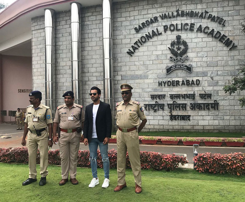 Rajkumar Rao Visits Nation Police Academy
