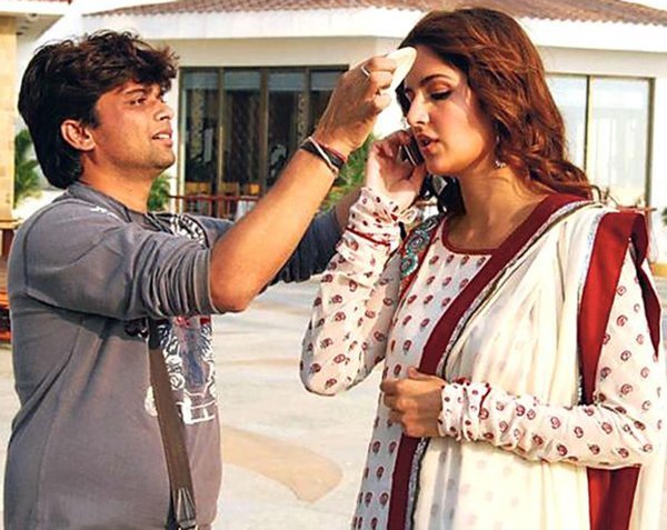 Katrina Kaif With Subhash Singh