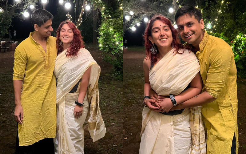 Ira Khan Drops Romantic PICS With Fiance Nupur Shikhare On Diwali; Netizens TROLL Her Ethnic Look, Ask, ‘Dhoti Kyu Pehni Hai'