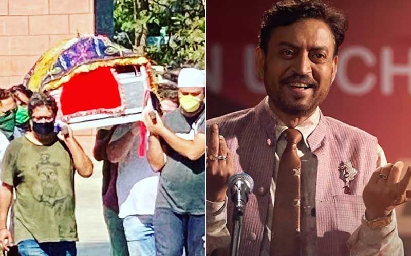 Irrfan Khan Funeral: Filmmaker Sandip Ssingh Shares Picture Of Last Rites As He Shoulders Actor’s Mortal Remains For Burial