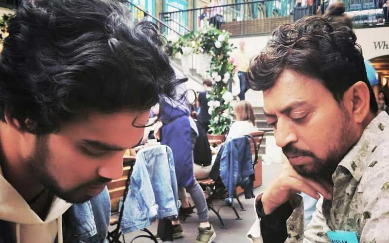 Irrfan Khan’s Son Babil Poses For Picture With A ‘Rolled Up Cigarette’ Along With His ‘Saheli’