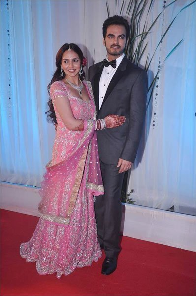 isha deol at her reception isha deol at her reception