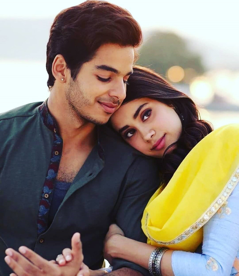 ishaan and janhvi in dhadak