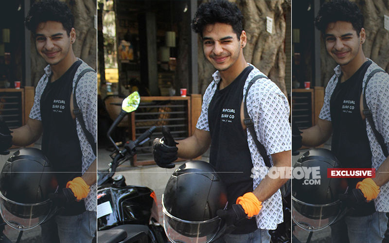 Ishaan Khatter Pays The Price For Parking His Bike In ‘No Parking Zone’
