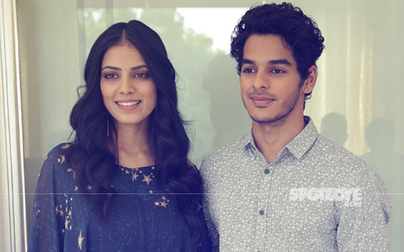 On A Promotional Spree: Ishaan Khatter & Malavika Mohanan Talk Beyond The Clouds In Delhi