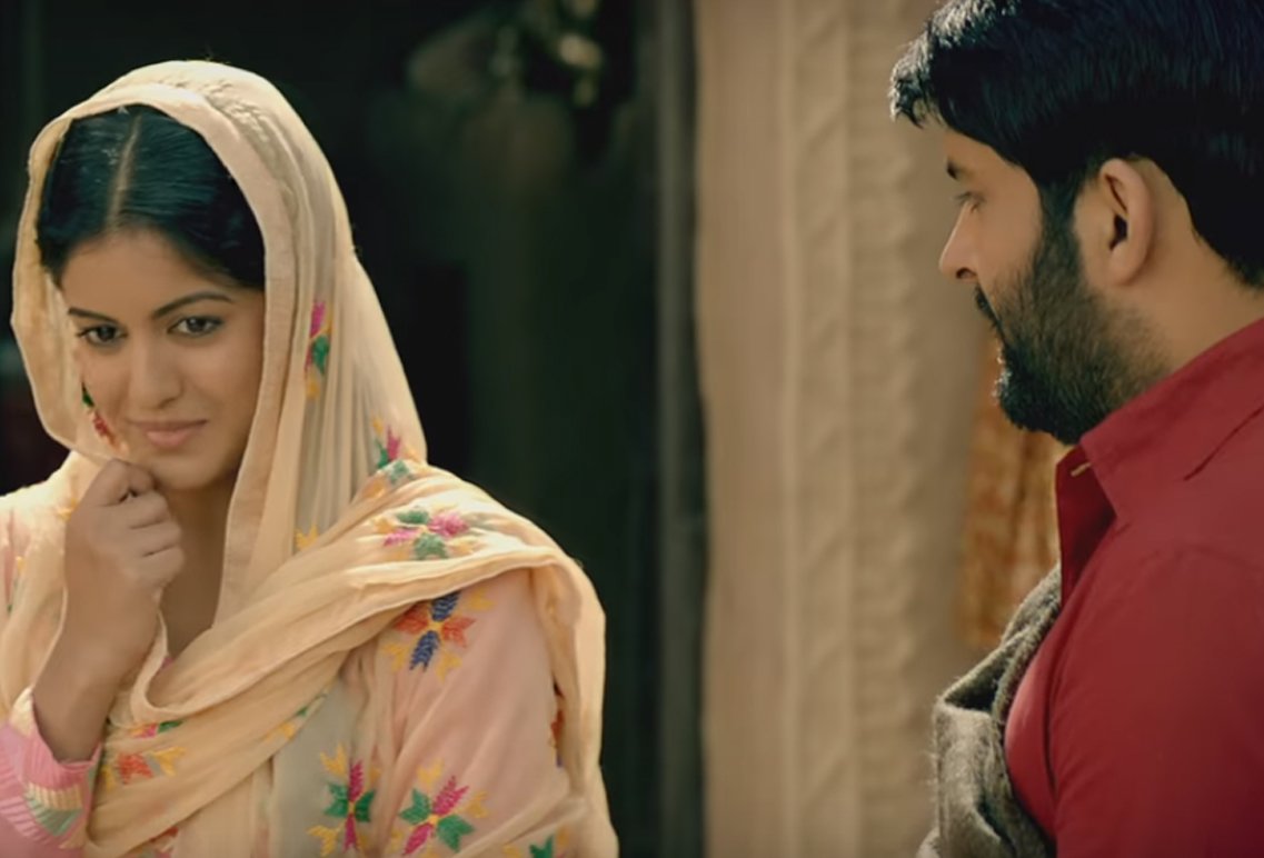 ishita dutta and kapil sharma in firangi