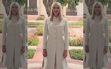 Ivanka Trump Wears A Classic Sherwani By Anita Dongre