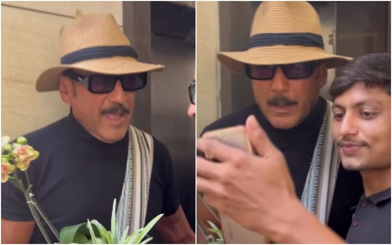 Jackie Shroff Slaps A Fan On The Head While Clicking Selfies; Netizens Joke, ‘Jaggu Dada Ko Bodyguard Ki Zarurat Hi Nhi Hai’- Video Inside