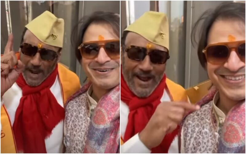 Jackie Shroff Walks BAREFOOT At Ayodhya’s Ram Mandir Pran Pratishtha Ceremony; Vivek Oberoi Shares A Glimpse