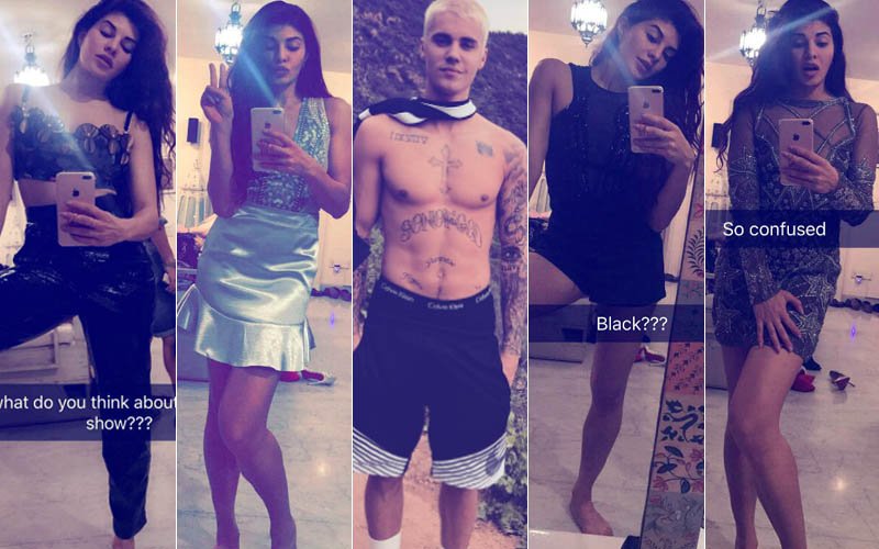 Jacqueline Fernandez Needs Your Help To Decide Which Outfit To Wear For Justin  Bieber's Concert!