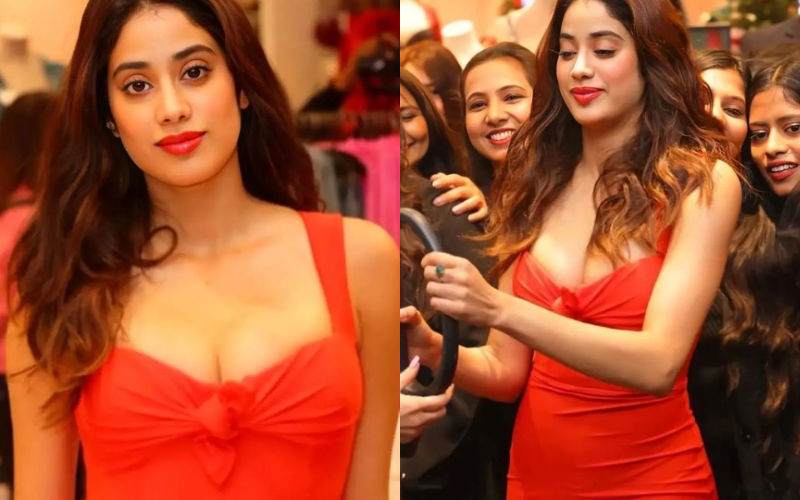 Janhvi Kapoor Gets Brutally TROLLED For Flaunting Cleavage In Sexy Bodycon Dress; Netizen Asks, 'Why She Always Wear Boobs Revealing Tops’