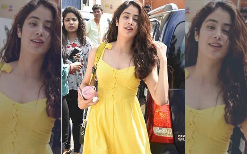 Loved Janhvi Kapoor’s Yellow Strappy Dress? You Can Own It Too And We Promise It Won't Create A Dent In Your Pocket