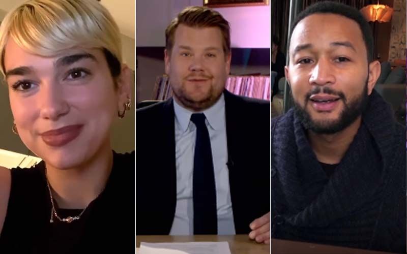 James Corden Virtually Connects With Billie Eilish, John Legend, BTS, Dua Lipa From His Garage For 'Homefest: Late Late Show'