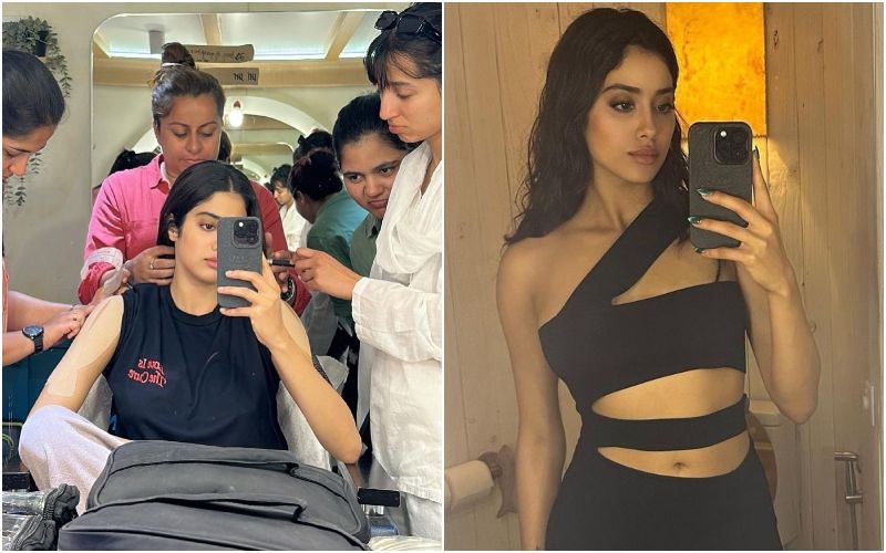 Janhvi Kapoor Gets TROLLED As She Shares A Glimpse Of Her Hectic Schedule; Netizens Says, ‘Maa Ka Name Use Krke Fame Paa Lo Or Body Show Krke Film’