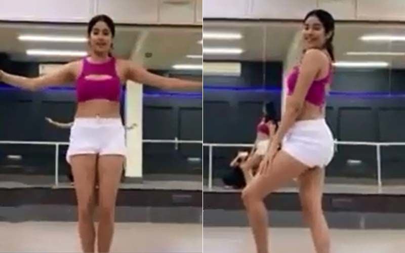 Janhvi Kapoor Rocks The #DD2Challenge With Her Sexy Belly Dance- Watch Video