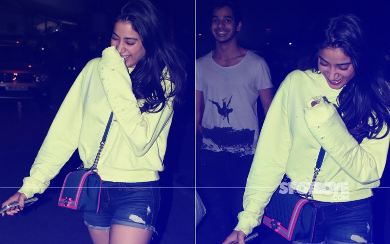 Share The Joke, Please! Janhvi Kapoor & Ishaan Khatter Just CAN’T STOP LAUGHING...
