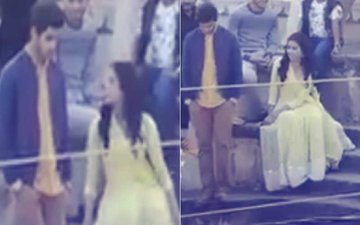 Video: Janhvi Kapoor & Ishaan Khatter Rehearse For A Scene On-The-Sets Of Dhadak