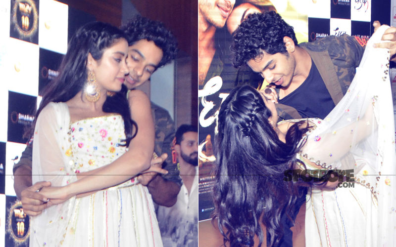 Watch: Janhvi Kapoor & Ishaan Khatter Have The Crowd Swooning As They Dance To Dhadak Hai Na
