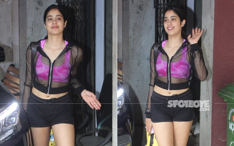 Janhvi Kapoor Could Have Done Better With Her Latest Gym Wear Though She Saves The Day With A Bright Smile