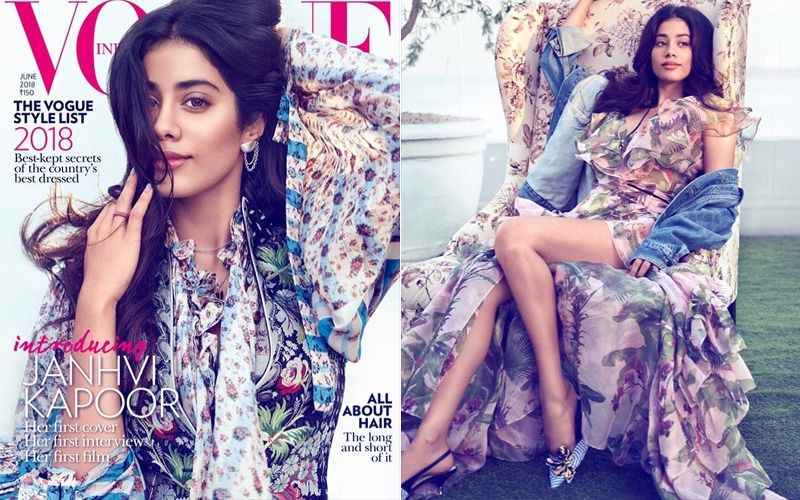 Here It Is... Sridevi’s Darling Daughter, Janhvi's First Magazine Cover