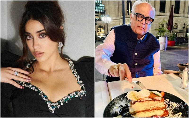 Janhvi Kapoor’s Reaction To Father Boney Kapoor Trying Local Food During Vacation Is Every Daughter Ever!