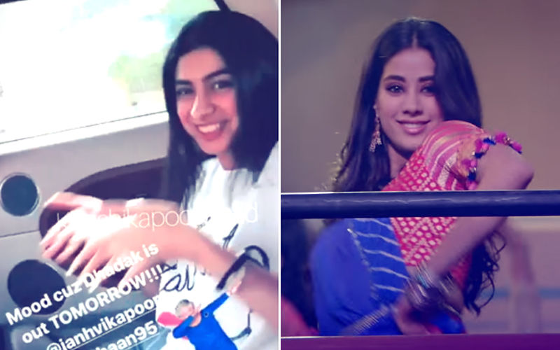 Time To Zingaat: Khushi Grooves To Janhvi Kapoor’s Chartbuster In Her Car