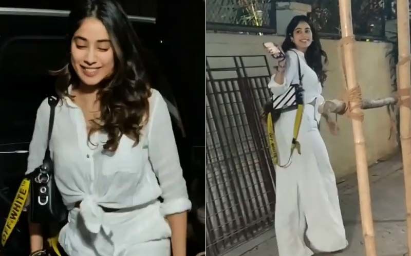 Happy Birthday Janhvi Kapoor: Dhadak Actress Spotted By The Paparazzi At Midnight; Paps Say ‘Party Hard, Janhvi’ Leave Her Laughing - VIDEO