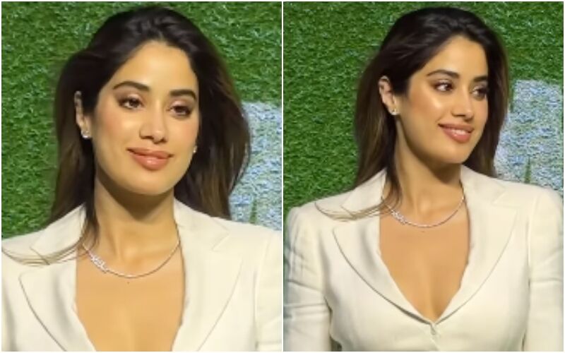 OMG! Janhvi Kapoor Confirms Dating Rumours With Shikhar Pahariya? Actress Wears A Necklace With His Name For Maidaan’s Special Screening