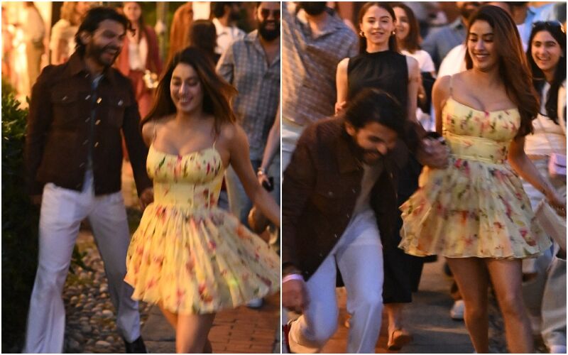 Janhvi Kapoor Walks Hand-In-Hand With Boyfriend Shikhar Pahariya In Europe; BFF Orry Reacts, Says, ‘Is It Even Legal To Look This Good’