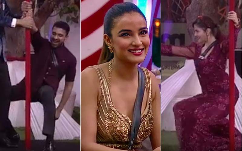 Bigg Boss 14 Somvaar Ka Vaar SPOILER: Jasmin Bhasin, Arshi Khan Get ‘Sharamnaak Awards’; Rubina Dilaik, Eijaz Khan Flaunt Sexy Moves During Pole Dance