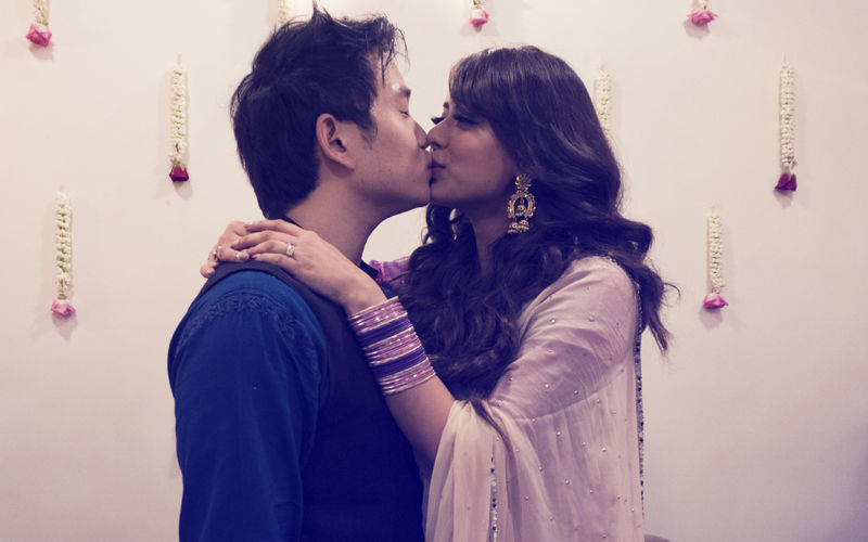 Happy Phirr Bhag Jayegi's Jason Tham Seals His Engagement To Girlfriend Deeksha Kanwal With A Passionate Kiss